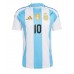 Fotbalové Dres Argentina Lionel Messi #10 Domácí Copa America 2024 Krátký Rukáv